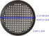11Inch Pizza Pans with Holes, Nonstick Round Pizza Trays for Toaster Oven, Carbon Steel Pizza Baking Pan Set for Fresh & Frozen Pizza, Vented Pizz...