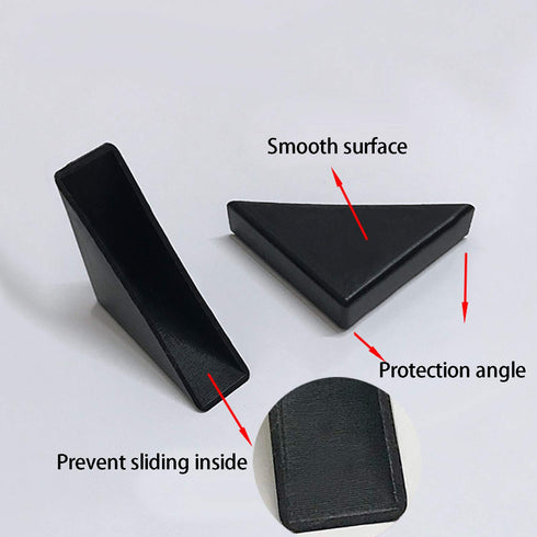 UoYu Corner Protectors- 20 Pcs Shape Triple-cornered Glass Table Corner Protector Cushion (6mm x 50mm)...