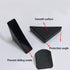 UoYu Corner Protectors- 20 Pcs Shape Triple-cornered Glass Table Corner Protector Cushion (6mm x 50mm)...