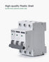 3 Pole DIN Rail Mount Circuit Breaker, 20 Amp 480V AC Miniature Circuit Breaker, Thermal Magnetic Trip AC Disconnect Switch MCB C20...