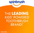 Spinbrush Super Mario Kid’s Electric Battery Toothbrush, Soft, 1 ct, Character May Vary...