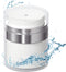 Airless Pump Jar,Cream Jar Vacuum Bottle, Empty Refillable Cosmetic Air Pump Jars Bottles, Portable Airless Lotion Sample Container Pot, Leak-Proo...