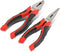 DNA Motoring TOOLS-00058 2 Piece Pliers Set – 6-1/2 inch Hand Tools w/Durable Jaws, Milled Teeth, Hot-Riveted Joint...