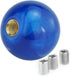 Gear Car Shifter Handle, Ball Style MT Shifting Stick Lever Shift Knob Fit Most Automatic Manual Transmissions, Blue...