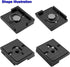 SIOTI 200PL-14 Quick Release Plate to RC/RC2/XPRO, 200PL-14 QR, Compatible for Manfr0tt0 Tripods Head with RC/RC2/XPRO Rapid Connect System...
