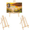 3PCS 12 inch Tabletop Display Artist Easel Stand, Art Craft Painting Easel, Wooden Easel Apply to Kids Artist Adults Students Classroom Etc....