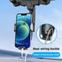 Car Rear View Mirror Phone Holder, 360° Rotatable&Retractable Auto Rearview Clip Mobile Mount Holder, Multifuctional GPS Holder with Anti-Shake De...