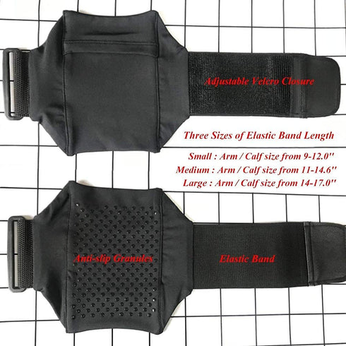 Equestrian Riders Cell Phone Holder for The Leg/Calf - Band for Jogger, Hiker, Motorcycle, All Purpose Sport Bag Exercise Arm Holder for Running, ...
