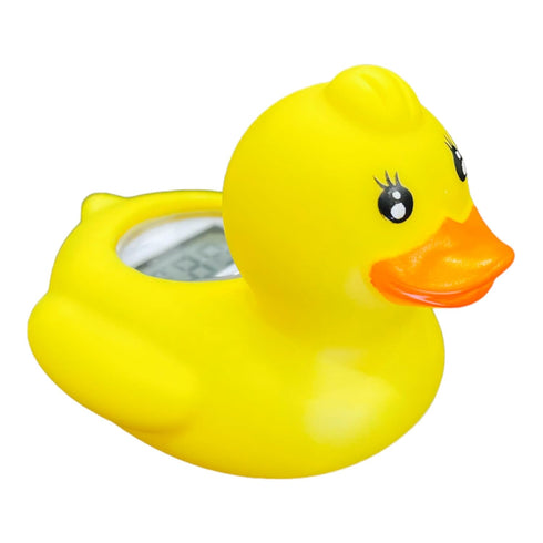 ZSquared Accessories Baby/Infant Bath Floating Toy Water Duck Safety Thermometer with Temperature Warning (Lady Duck)...