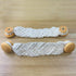2 Pack Bohemian Style Rope Knobs Door Handle Rope Knot Cabinet Drawer Cupboard Furniture Door Wooden Pulls Handles Drawer Pulls for Kitchen Cabine...