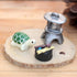 40pcs 9 Scenarios Fairy Garden Figurines Miniature Accessories, Micro Landscape...