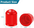 30PCS Tire Valve Caps, Plastic Dust Proof Air Caps Cover for Car Tyre, Airtight Seal Stem Covers with O Rubber Ring, Auto Accessories Universal fo...