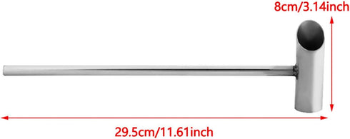 29cm/11.6in Marshmallow Spoon, Sugar Spoon Marshmallow Machine for Cotton Candy Floss Machine Spare Parts Stainless Steel Material...