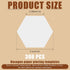 300pcs Hexagon Paper Piecing Template, 1 Inch Paper Piece Templates Hexagon Paper Piecing Shapes for Quilting Supplies for Splicing Patchwork...