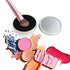 8pcs Makeup Brush Cleaner set - 2 Pack Makeup Brush Cleaner with 6pcs Replacement Sponge, Dry Makeup Brushes Cleaner Sponge Eye Shadow or Blush Co...