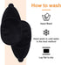 eZAKKA Eye Patches for Adults Kids, Eye Patch for Glasses, Medical Soft Eye Patch for Lazy Eye Amblyopia Strabismus and After Surgery (Black+Black...