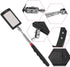 Telescoping inspection mirror with LED lights?Flexible Claw Grabber Tool Magnetic 4 Claw Picker. Combination tool set. Easy to extendable observe ...