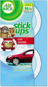 Air Wick Stick Ups Car Air Freshener, Crisp Breeze, 2ct (Packaging May Vary)...