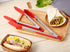 Kitchen Tongs Set of 2 – 9 inch & 12 inch – Stainless Steel Food Tongs with Silicone Tips – Premium Locking Non-stick Tongs for Cooking, BBQ, Gril...