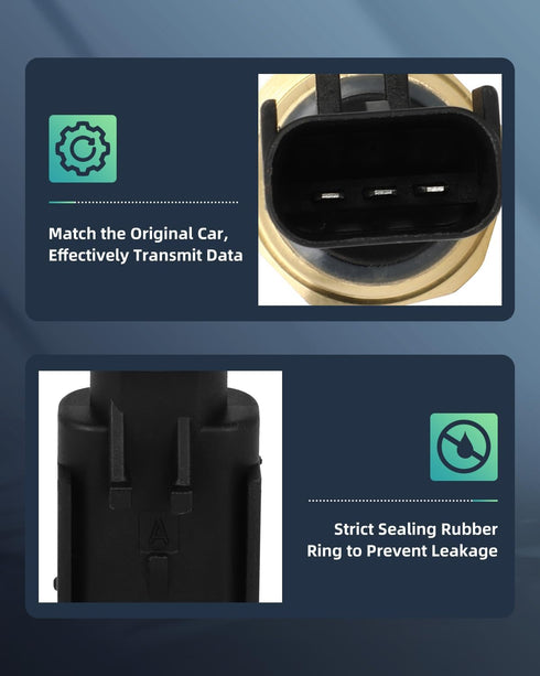 SCITOO Engine Oil Pressure Sensor Compatible for Fordodge Dart for Ram 1500 Transmission Engine Oil Pressure Sensor Switch Oil Sending Unit 2.0 2....