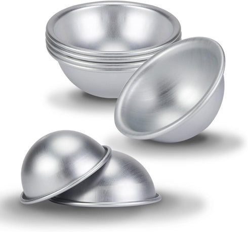 1PC Half Ball Cake Mold, Half Sphere Baking Mold Aluminum Hemisphere Diy Metal Bath Bomb Molds For Baking Handmade Soaps Bath Bomb Making Supplies...