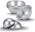 1PC Half Ball Cake Mold, Half Sphere Baking Mold Aluminum Hemisphere Diy Metal Bath Bomb Molds For Baking Handmade Soaps Bath Bomb Making Supplies...