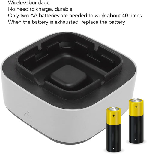 EVGATSAUTO Smokeless Ashtray, Multifunctional Portable Negative Ion Air Freshener for Business (Grey)...