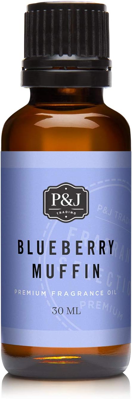 P&J Fragrance Oil - Blueberry Muffin Scent, 30ml...
