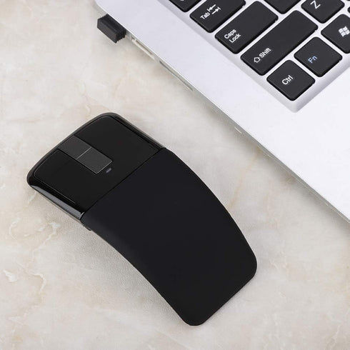 Mouse, Travel Mouse, Wireless Mouse Touch Thin Portable Folding Optical Mouse Receiver Computer Mouse Mouse...