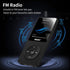 RUIZU 64GB MP3 Player with Bluetooth 5.3, Portable Music Player for Kids Sports Running, FM Radio, Voice Recorder, Equalizer, 80H Digital Audio Vi...