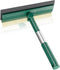 Window Squeegee for Home, 2 in 1 Window Cleaner Sponge and Dual Side Blade Rubber, Window Squeegee Cleaning Tool with 8’’ Pole for Windows, Glass ...