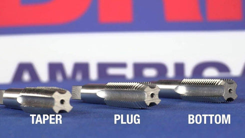 Drill America 1-64 Carbon Steel Tap Set, DWT Series...
