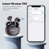 CALCINI Wireless Earbuds, Bluetooth Headphones 5.3 with LED Power Display Charging Case,True Wireless Earphones Deep Bass Stereo Sound TWS Microph...