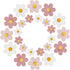 18 Pcs-flower refrigerator magnets, pink refrigerator magnets, cute whiteboard magnets, Girls Locker Magnets (18 Pcs - Pink-Flowers)...