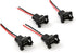 Fuel Injector Connector EV1 Type - 4 PACK Plug Clip Pigtail by Rotary13B1...
