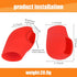 2 PCS Car Automatic Gear Shift Knob Cover, Anti-Slip Waterproof Silicone Vehicle Shifter Boots Cover, Universal Durable Automatic Knob Gear Lever ...