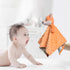 BORITAR Fox Baby Security Blanket Soft Minky Dot Fabric Lovey Blanket with Cute Woodland Pattern Backing Stuffed Plush Cuddle for Newborn Infant G...