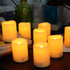 Flameless Candles, Realistic Flickering Votive Candle Tea Light Battery Operated, 200 Hours of Nonstop Working with Remote and 4/8 Hours Timer, Pa...