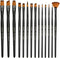 Paint Brushes Set, 14 PCS Artist Brush for Acrylic Oil Watercolor Gouache Artist Professional Painting Kits with Synthetic Nylon Tips...