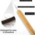 Framendino,1 Hook, 2 Hooks, 3 Hooks Dreadlock Crochet Hook for Hair Lock Weaving Dread Needle Tool for Braid Craft Bamboo Handle (3 Packs, 0.5 mm)...