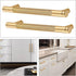 2 Pcs Cabinet Handles Gold Drawer Handles Pulls Kitchen Drawer Handles Furniture Handles for Kitchen Cupboards Chest of Drawers...