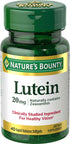Nature's Bounty Lutein 20 mg 40 Softgels (Pack of 2)...