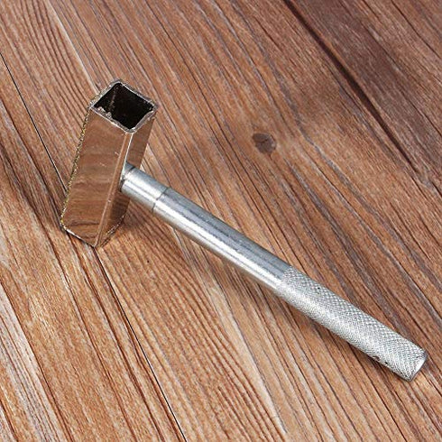 Diamond Grinding Disc Heavy Duty Diamond Coated Head Wheel Dresser Bench Grinder Correct Dressing Tool Secure Grip Handle 45 * 100mm...