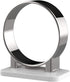 Hair Dryer Holder, Bathroom Cabinet Door Blow Dryer Stand, Blow Dryer Holders Wall Mount - Extra Large Rim (Silvery)...