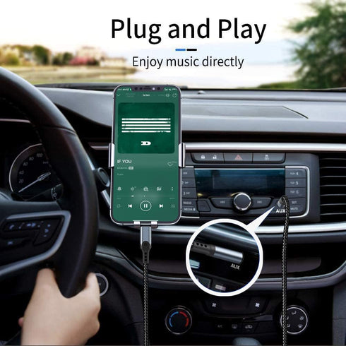 AUX Cord for iPhone (Apple MFi Certified) 3.3 FT, Lightning to 3.5mm Audio Aux Cable Fit with iPhone 14 Pro/13 Pro Max/12 Mini/12 Pro Max/11 Pro M...