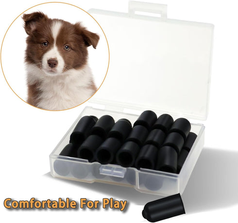 30 Pcs Dog Shock Collar Rubber Tips Training Collar Replacement Parts Silicone Covers Conductive Rubber Sleeve for Dog Training Collar Prongs or A...