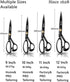 Fabric Tailor Shears Professional 9" Heavy Duty Sewing Scissors for Leather Clothes Industrial Strength High Carbon Steel Tailor Scissors Sharp fo...