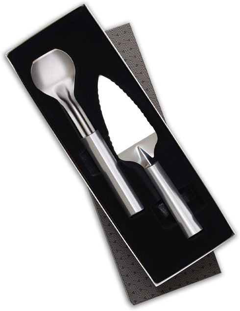 Rada Cutlery Pie A'La Mode Gift Set, Silver Handles...
