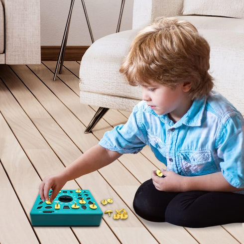 Gamie Time Game, Pop Up Board Game with Shape Matching Puzzles for Kids, Early Education Toys for Boys & Girls, Teaches Shape Recognition & Deduct...