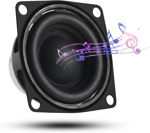 2Pcs 2" 2inch 4Ohm 10W Full Range Audio Speaker Stereo Woofer Loudspeaker for Arduino 2inch 4Ohm 10W Full Range Audio Speaker Stereo Woofer Loudsp...